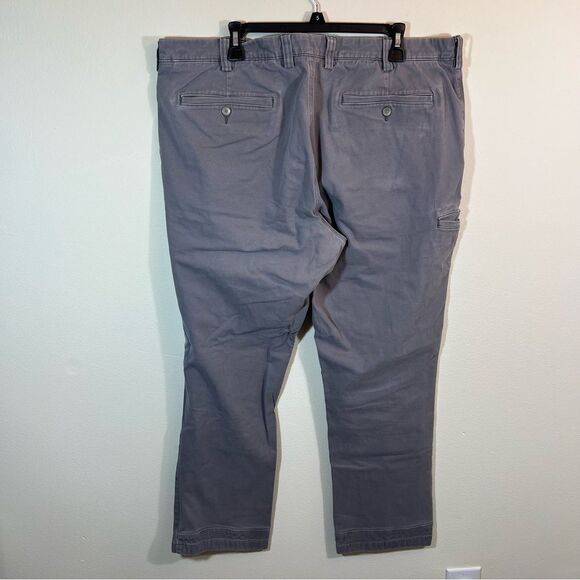 Duluth Trading Co Flex Ballroom Khaki Pants Men’s 40x32 Gray - Picture 6 of 10